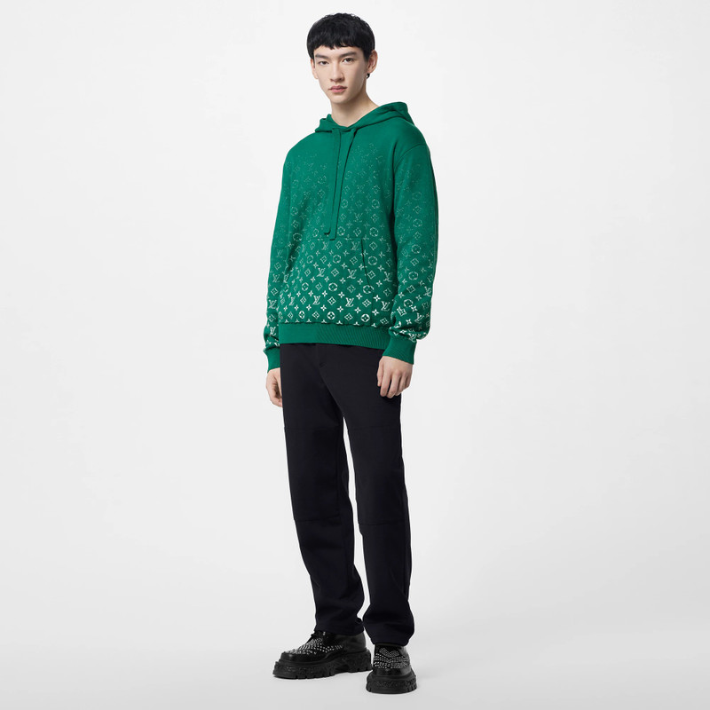 Louis Vuitton Monogram Gradient Cotton Hoodie outlook