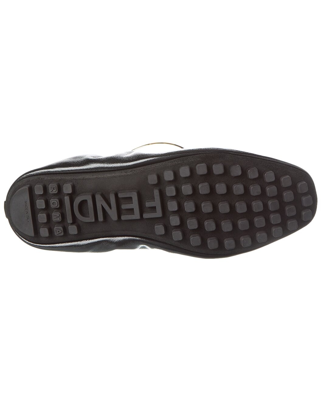FENDI Filo Leather Ballerina Flat - 4
