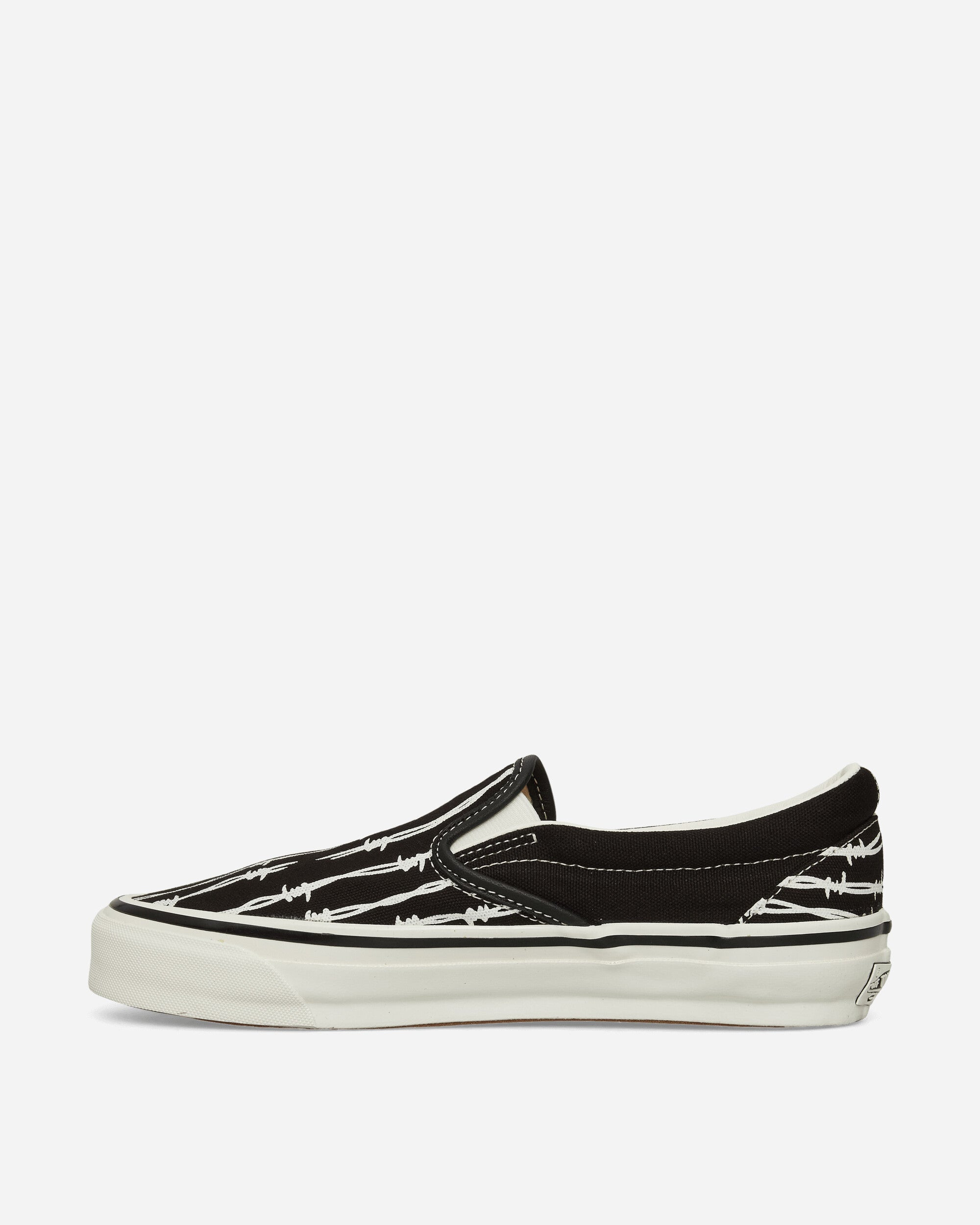 Classic Slip-On Reissue 98 Sneakers Black / Barbed Wire - 3