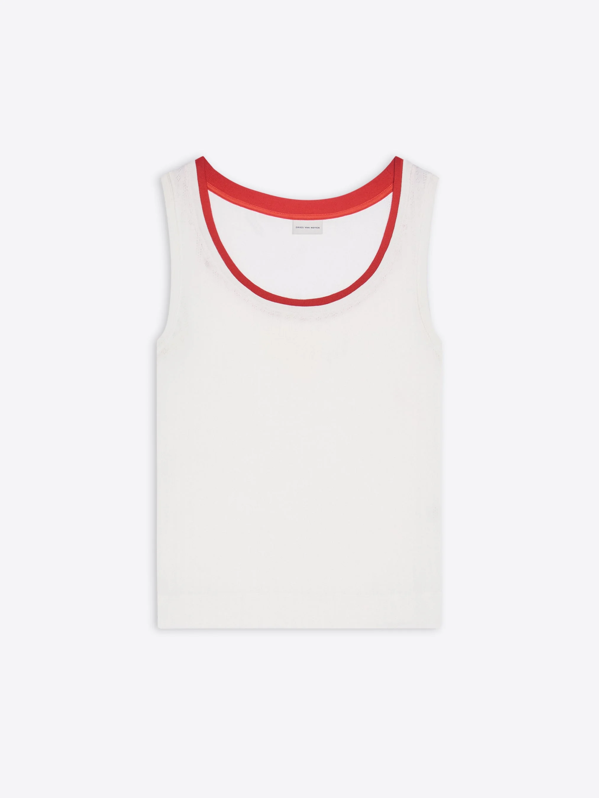 POINTELLE TANK TOP - 1