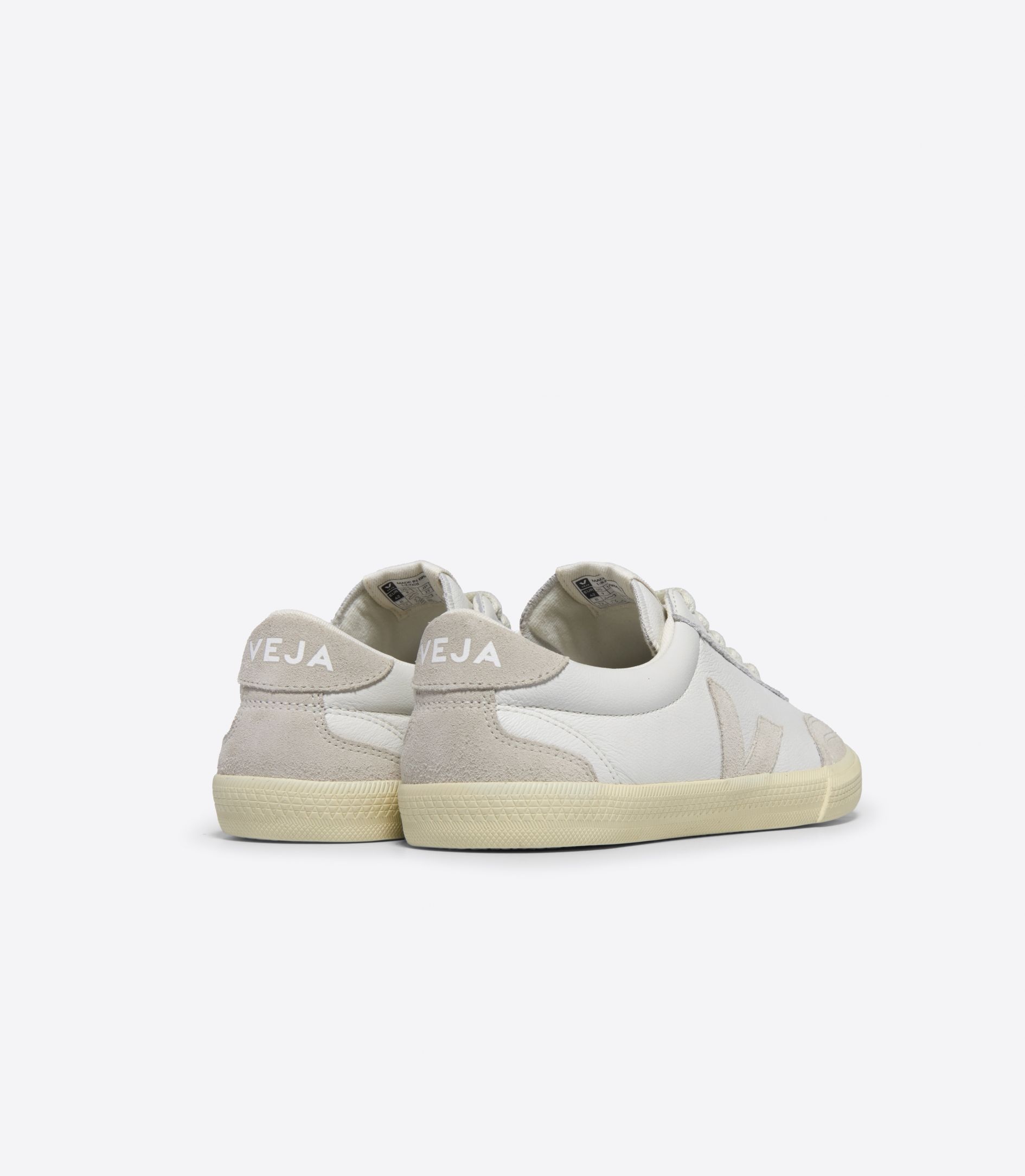 VOLLEY LEATHER WHITE NATURAL - 3