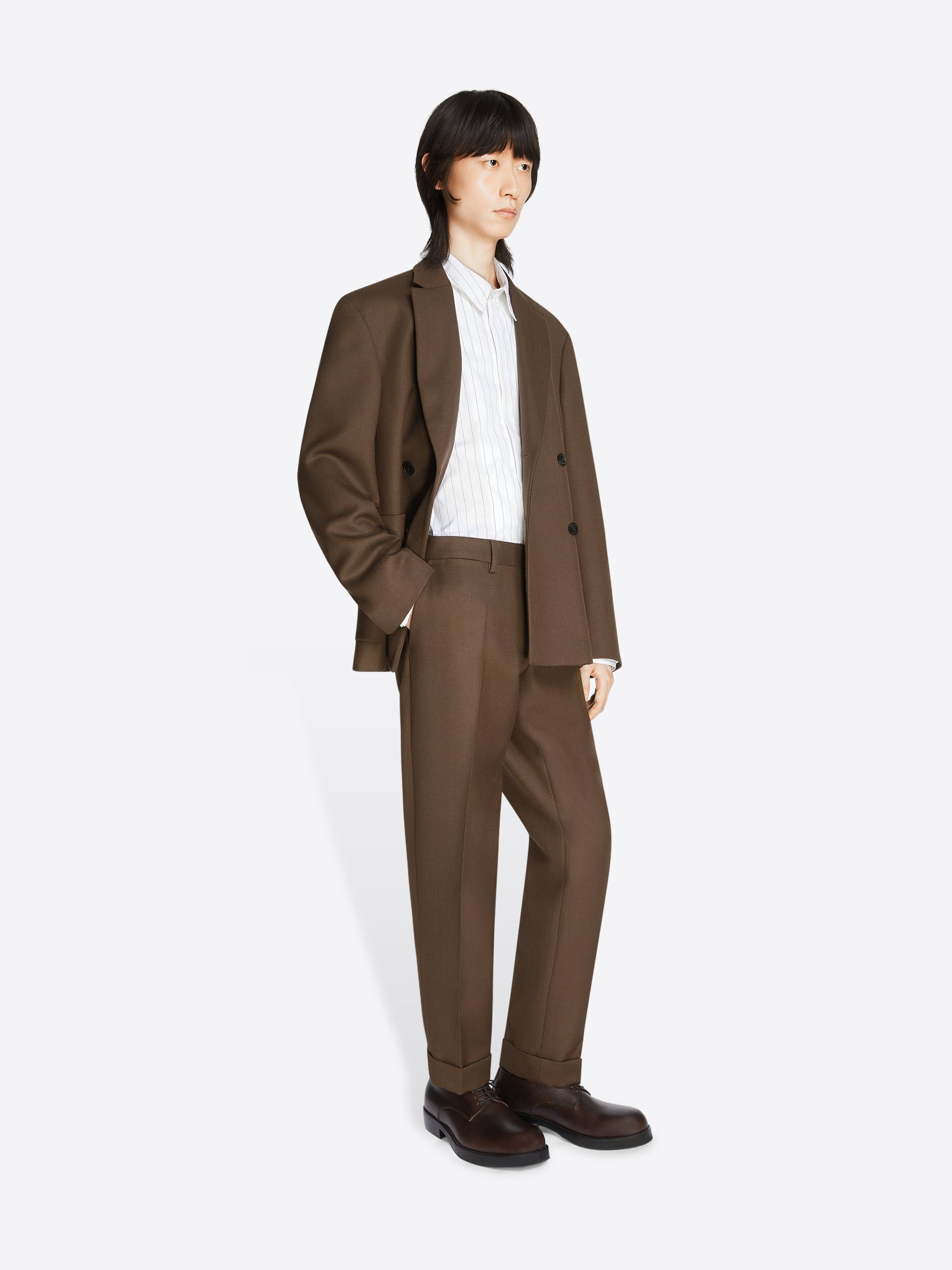 BOXY WOOL BLAZER - 3