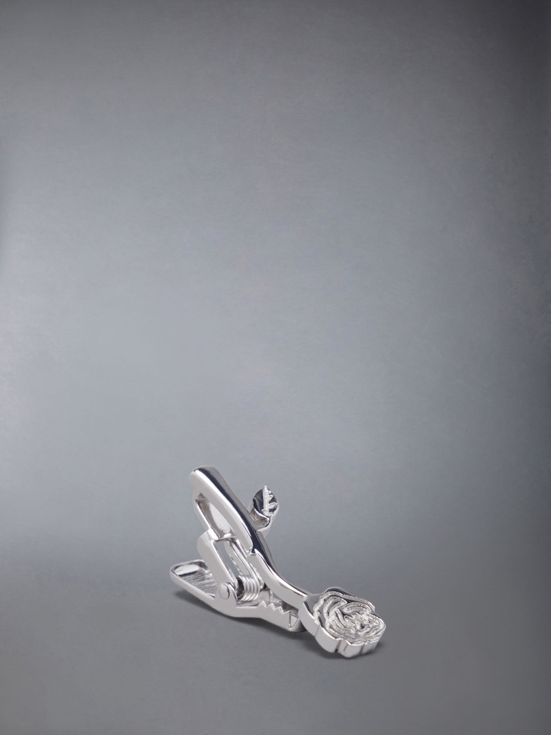 Thom Browne Brass Rose Icon Tie Bar outlook