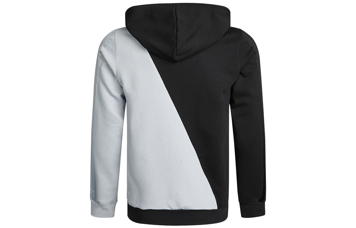 adidas Dame Vis Hood Casual Sports Colorblock Hooded Pullover Black Gray GT0216 - 2