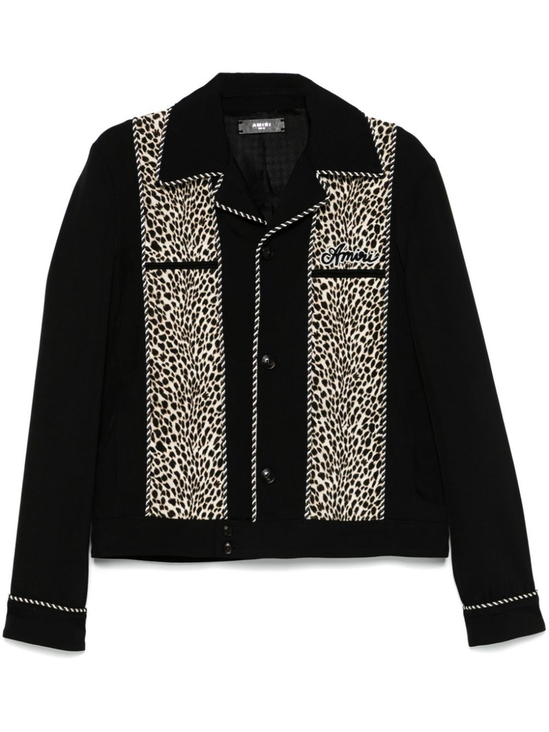 leopard cadet jacket 1