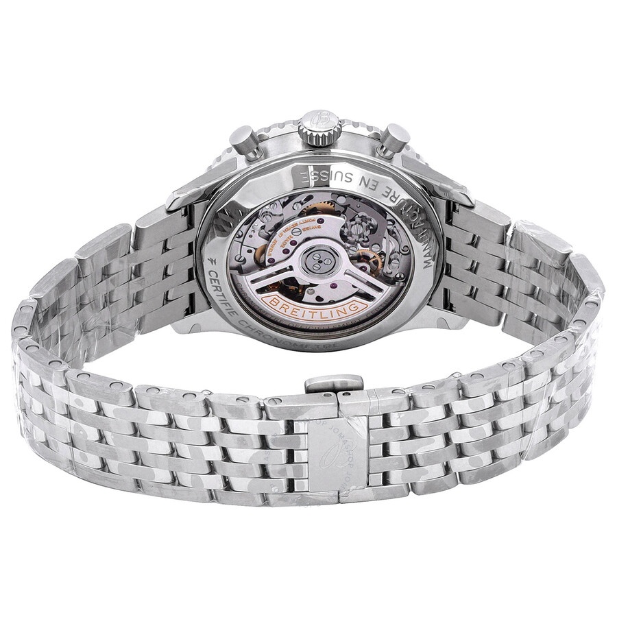 Breitling Navitimer Chronograph Automatic Chronometer Blue Dial Men's Watch AB0138241C1A1 - 3