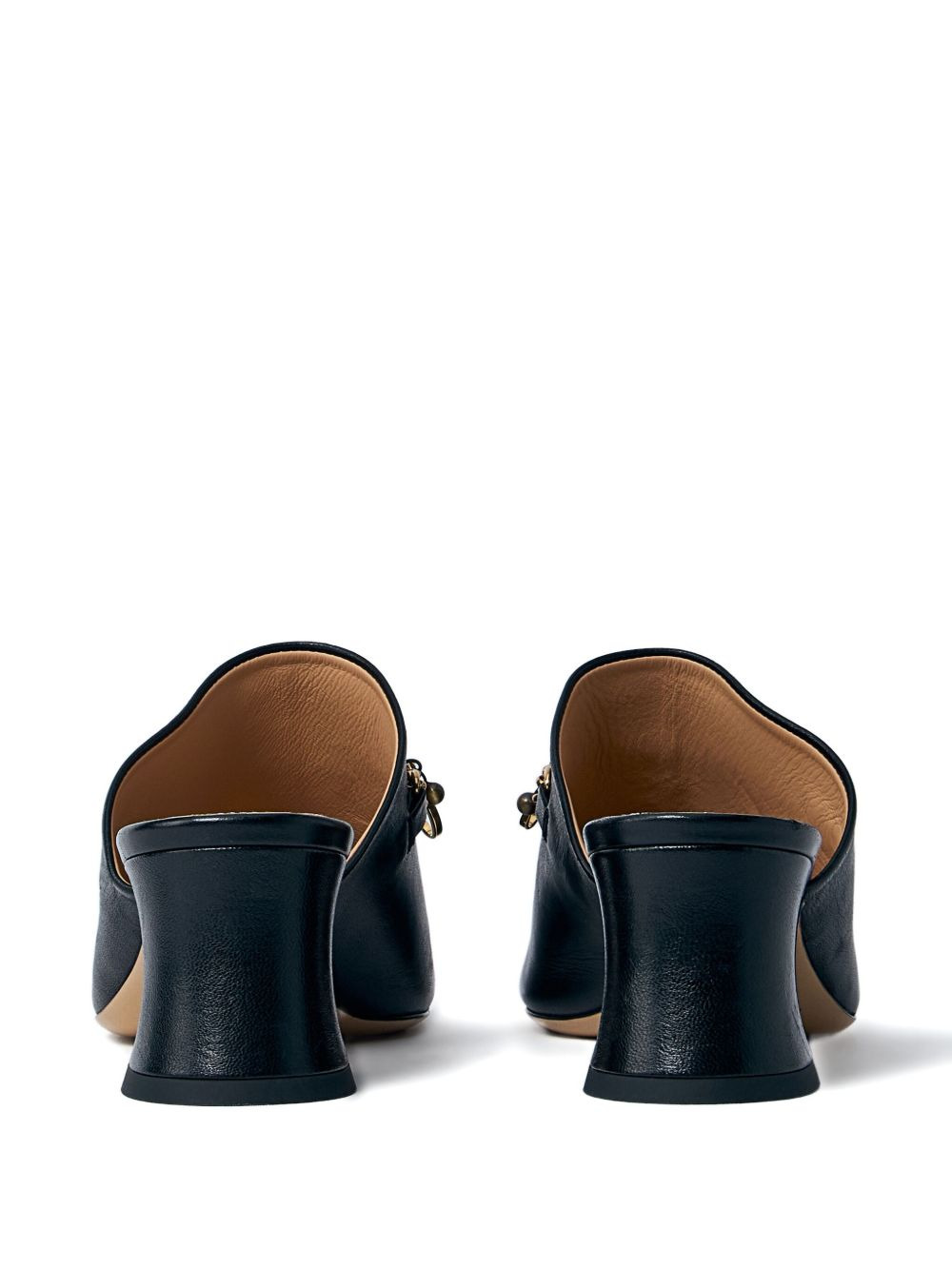 80mm charm-embellished heeled mules - 3