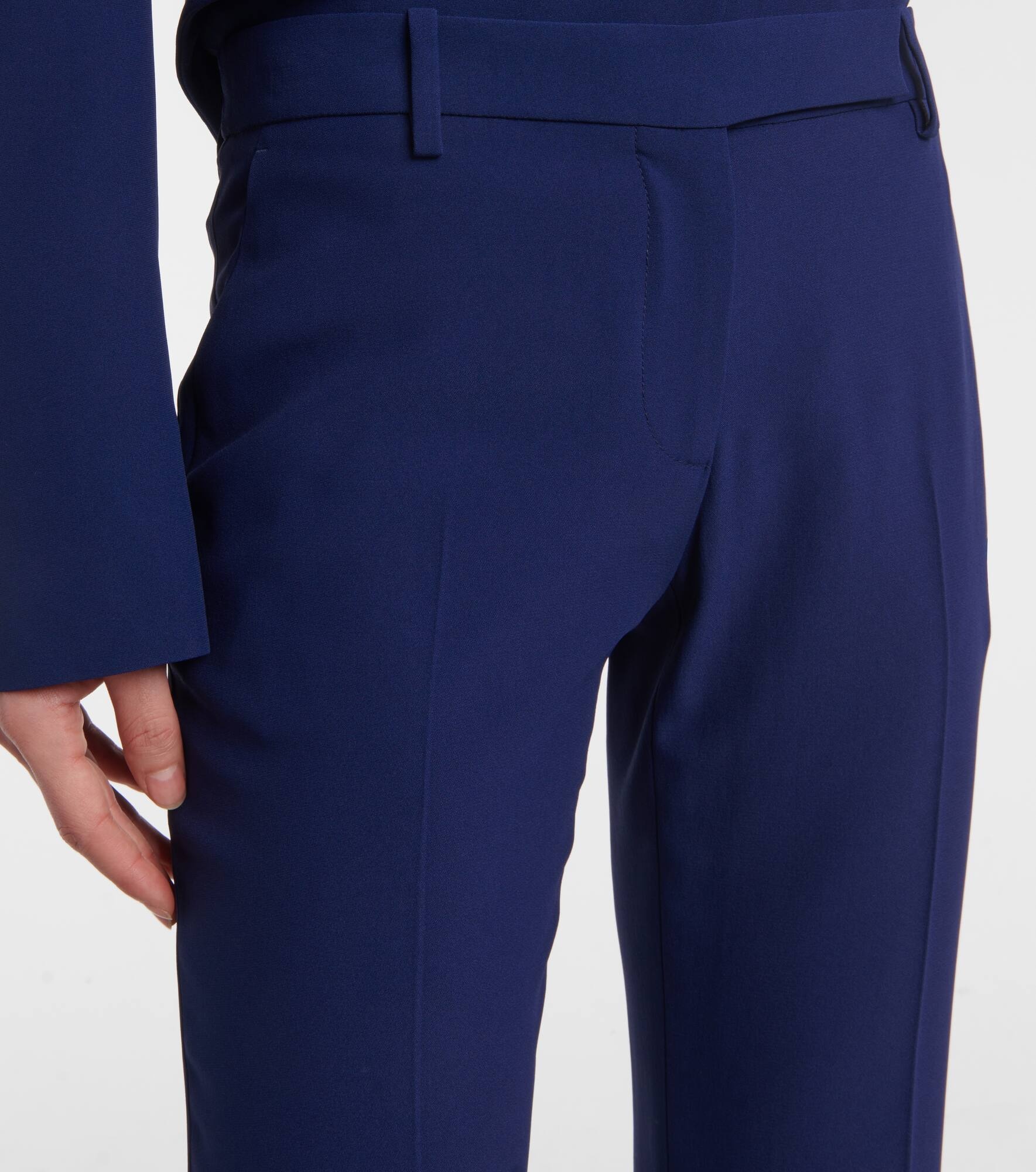 High-rise flared pants - 4