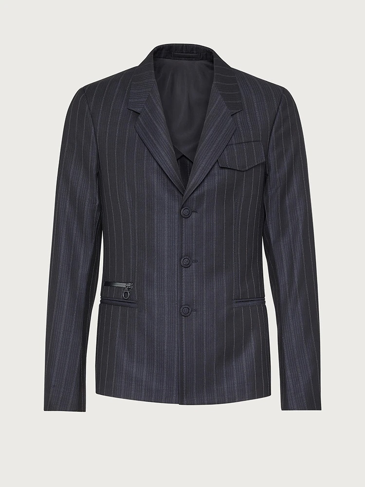 SINGLE BREASTED JACKET - 1