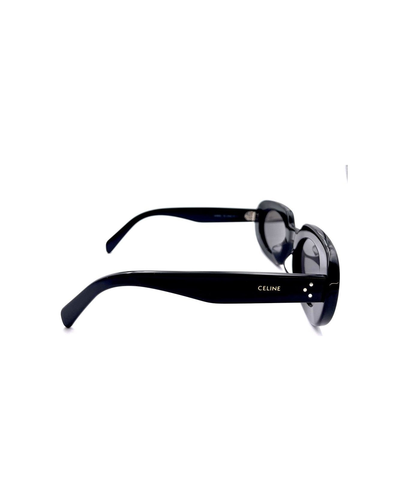 Oval Frame Sunglasses - 3