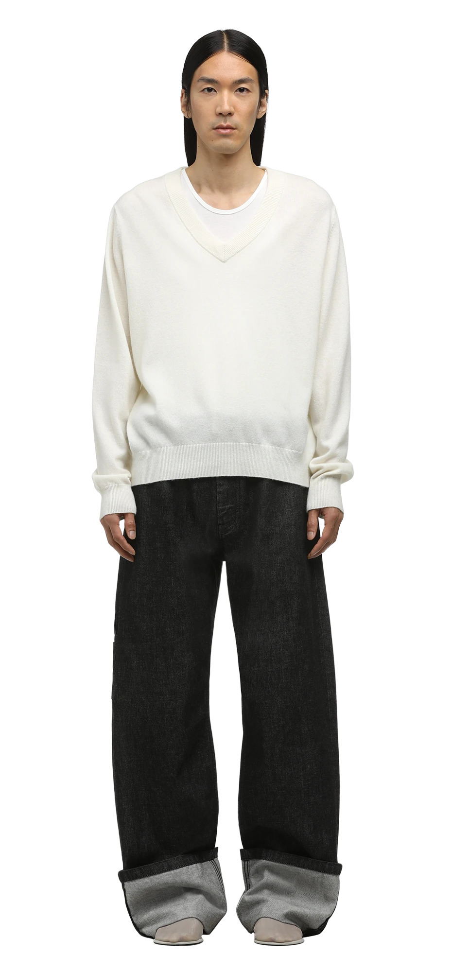 CUFF JEAN RAW BLACK - 4