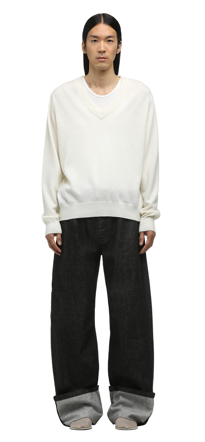 CUFF JEAN RAW BLACK 4
