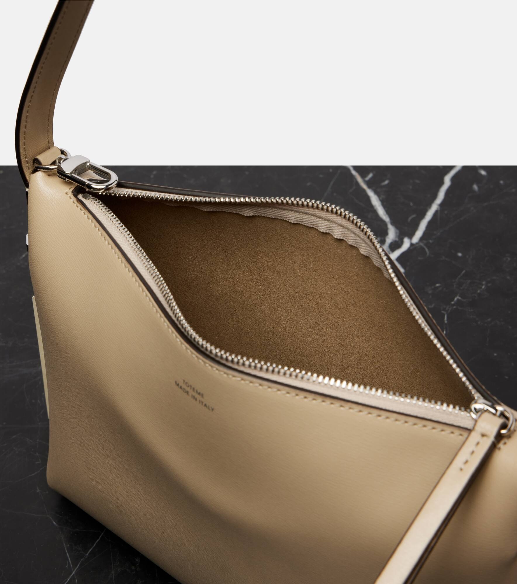 Scoop leather shoulder bag - 3