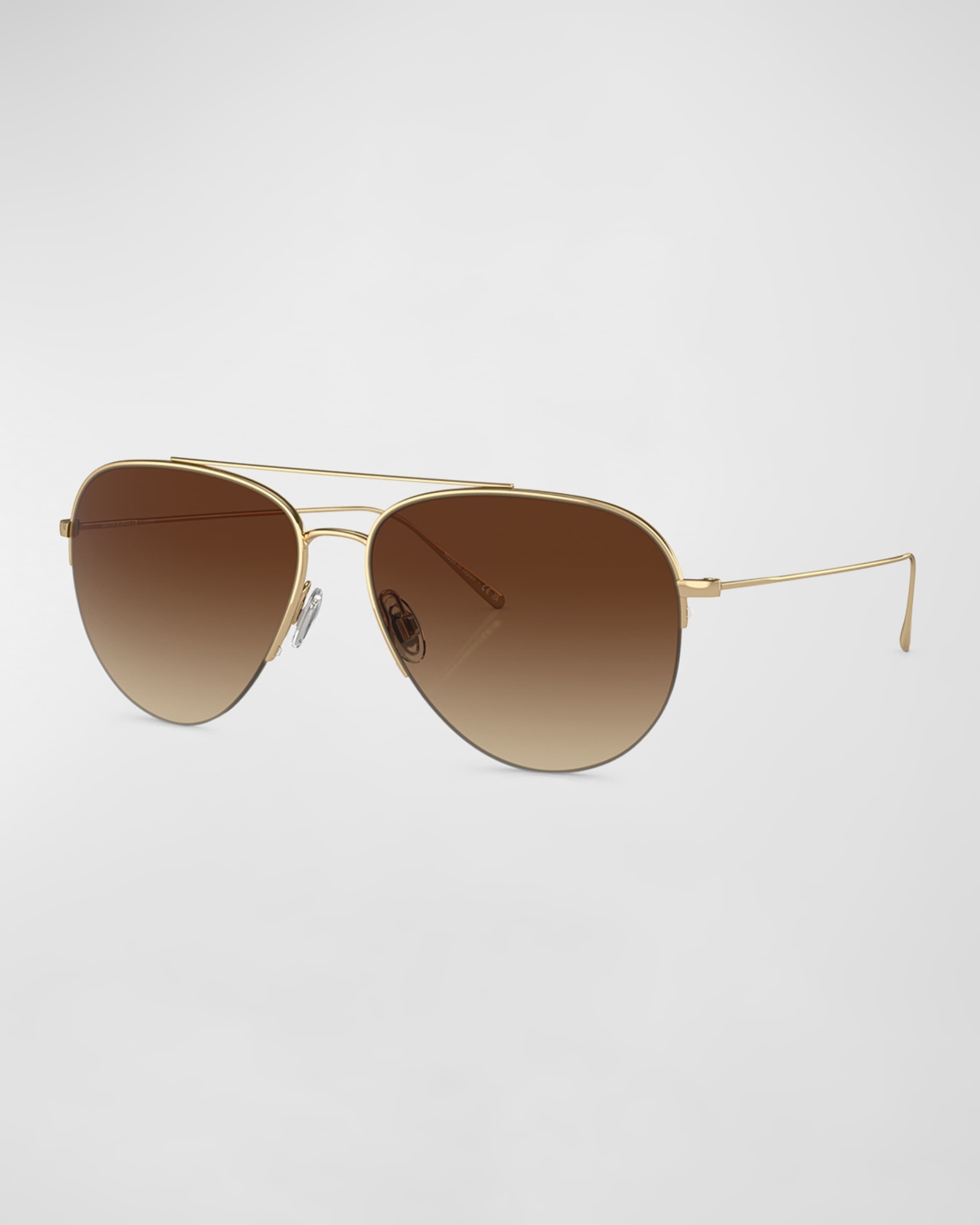 Cleamons Metal Aviator Sunglasses - 1