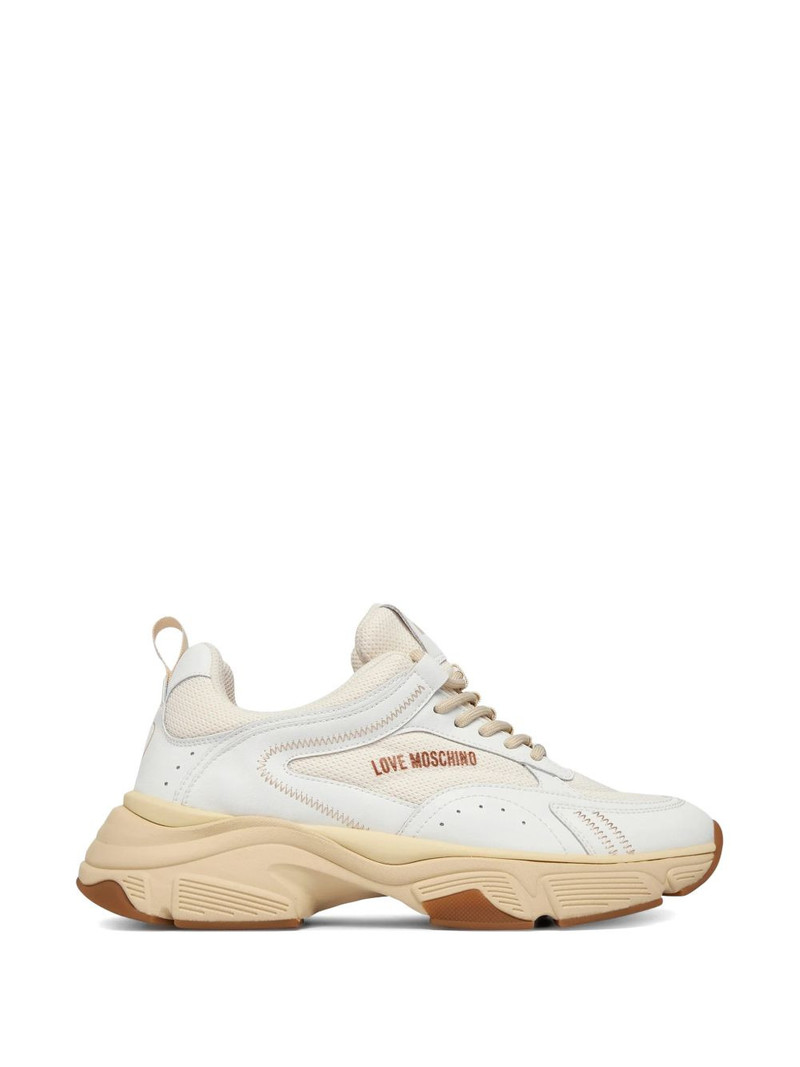 panelled sneakers 1