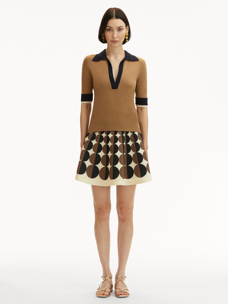 COLOR BLOCK POLO PULLOVER 3