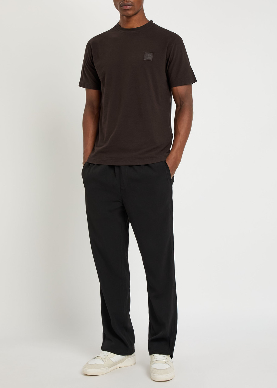 Stone Island Ghost Logo Slubbed Cotton T-shirt - 4