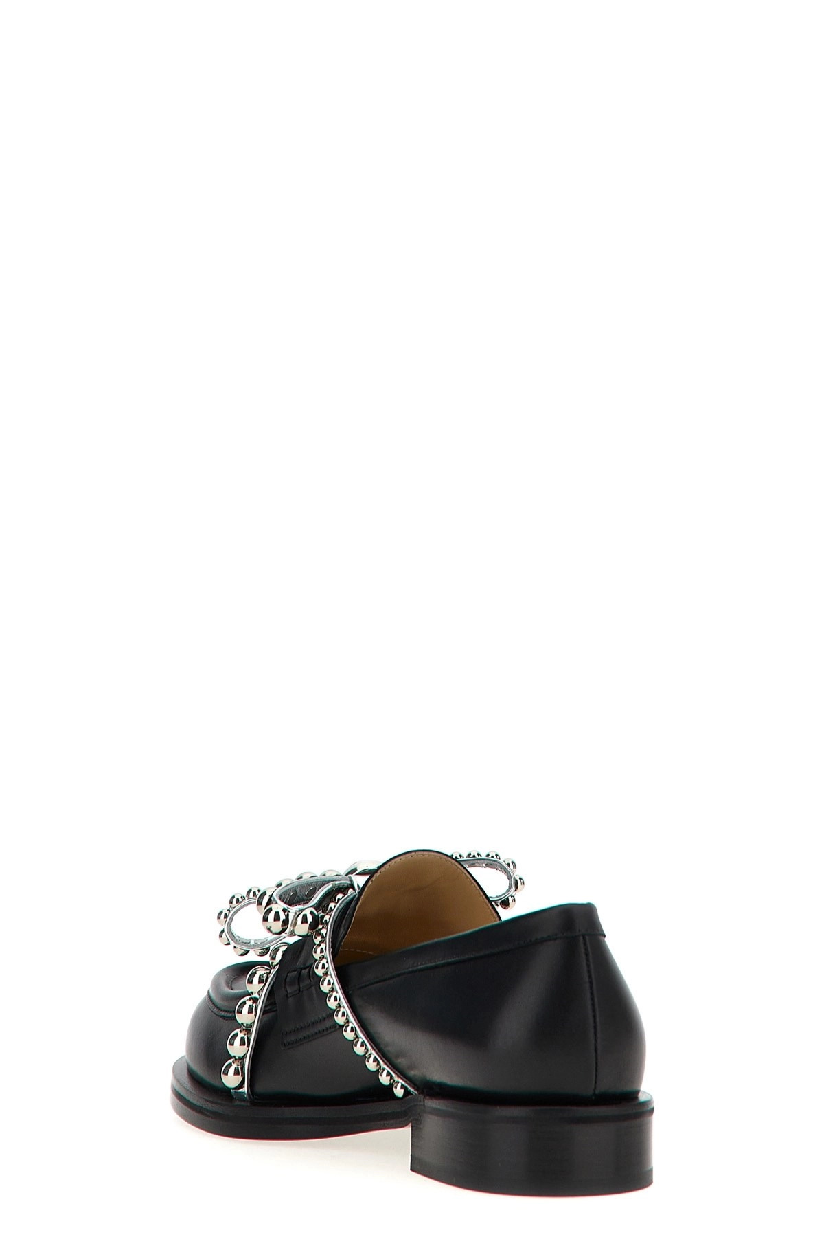 'Crystal Studs' loafers - 3