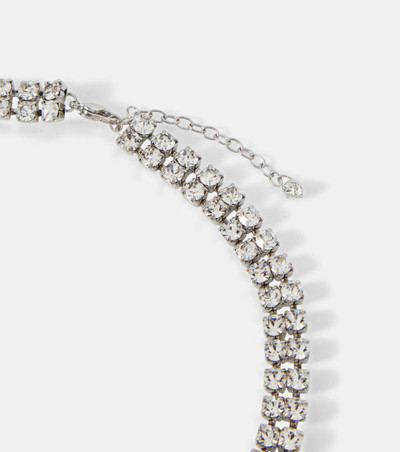 Jennifer Behr Genevieve crystal-embellished necklace outlook