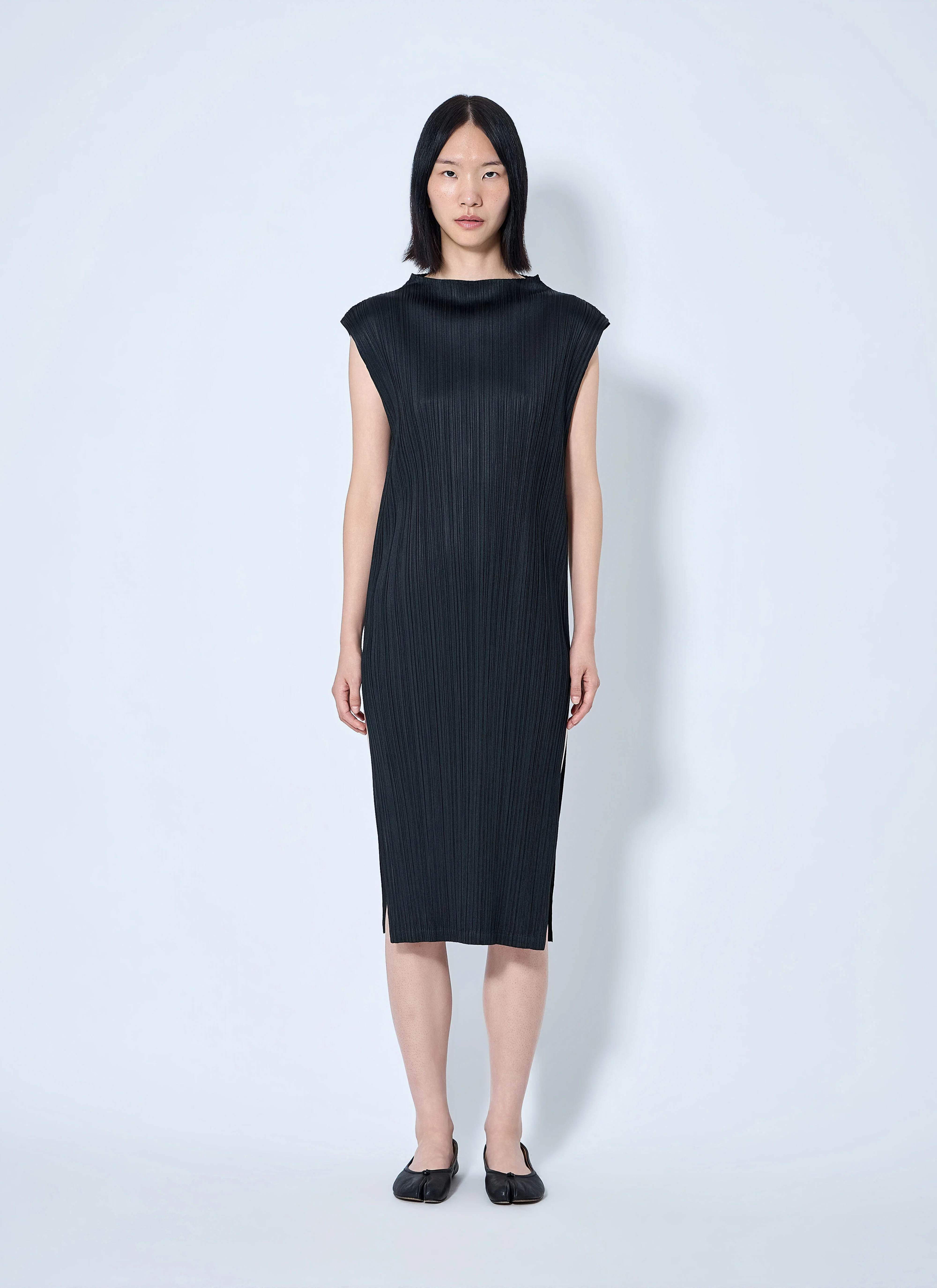 Swing Solid Tunic Dress - 1