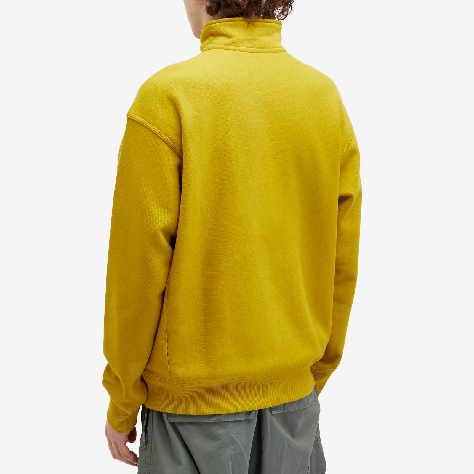 Carhartt WIP Half Zip American Script Crew Sweat - 3