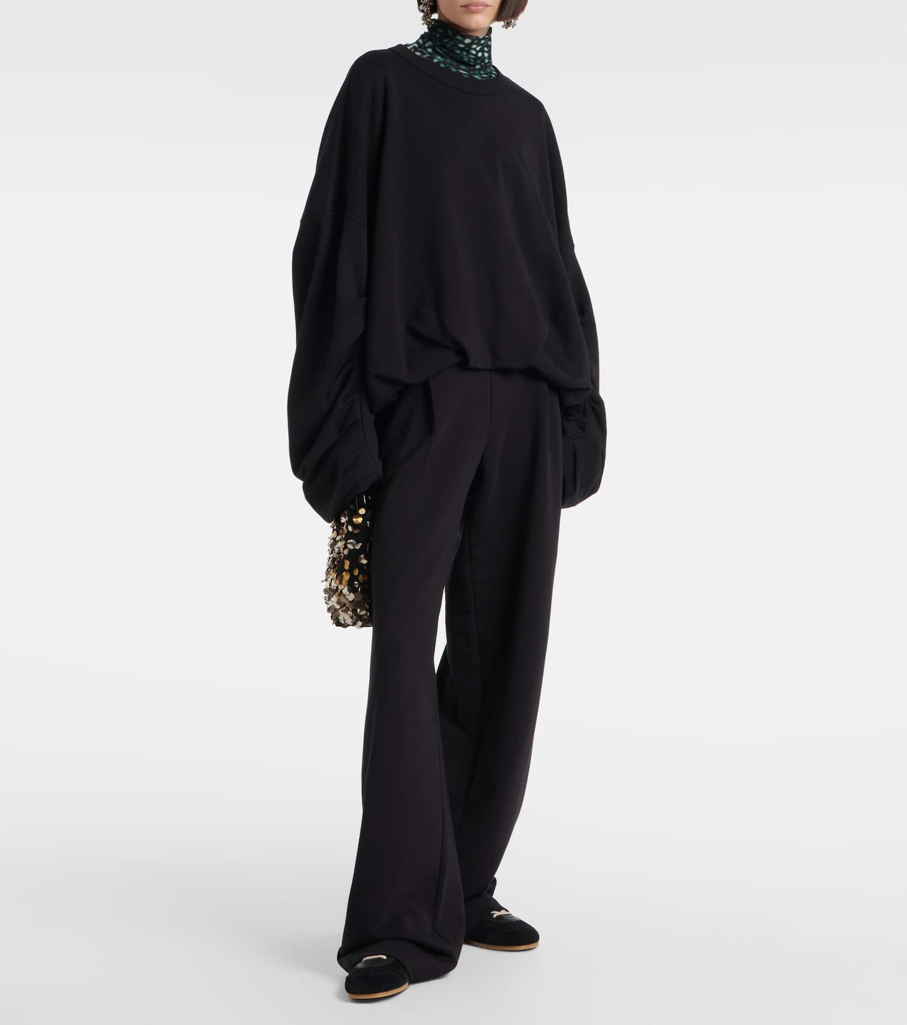 Cotton jersey sweatpants - 2