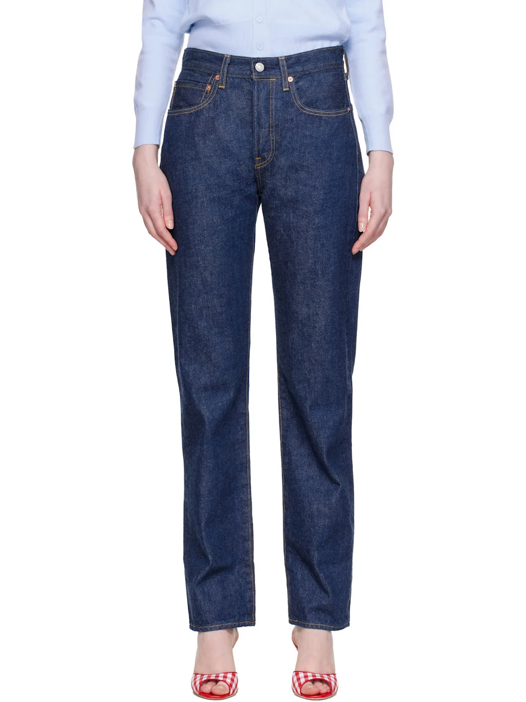 Navy '70s 501 Jeans - 1