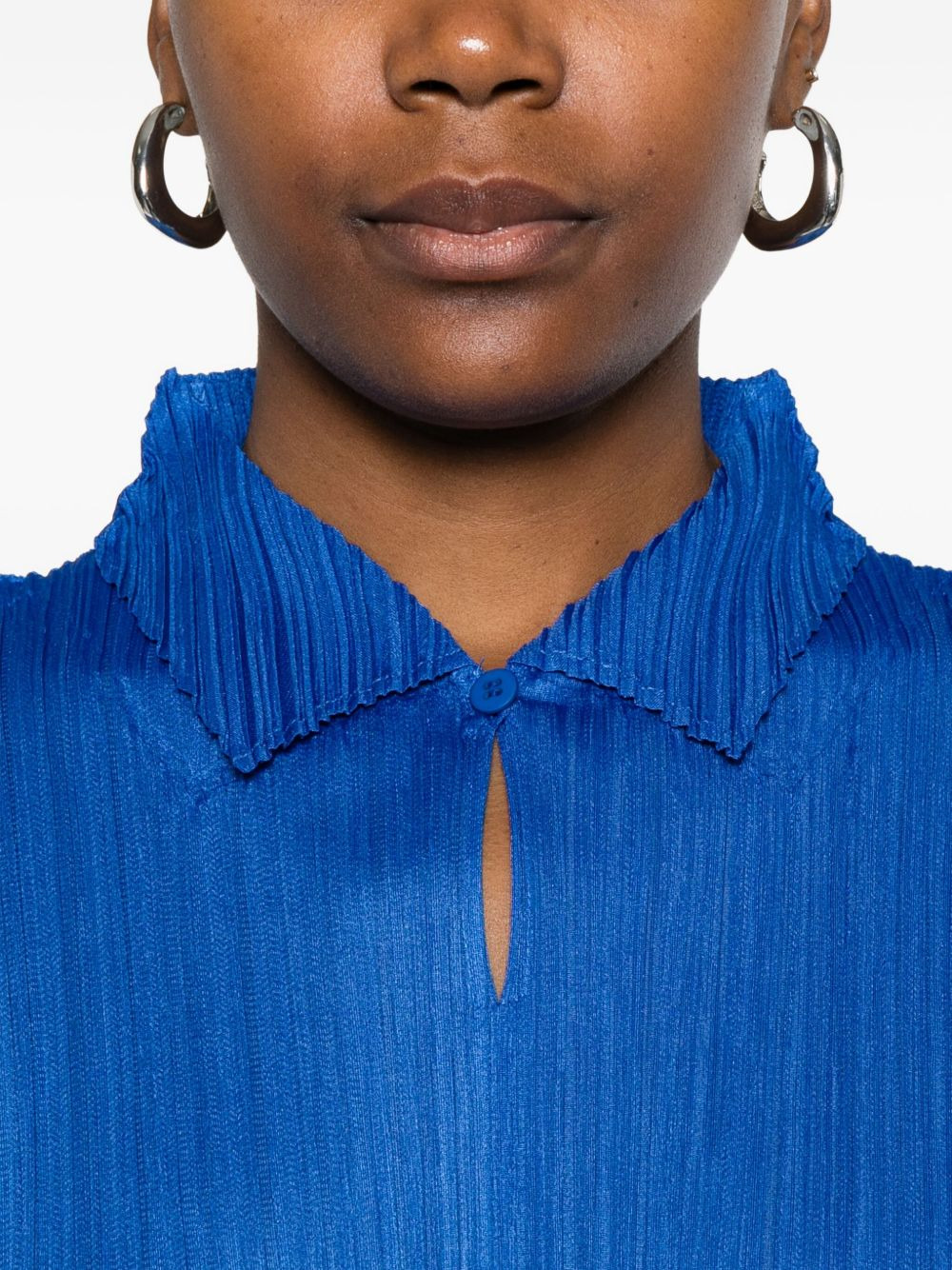 pleated buttoned top - 5