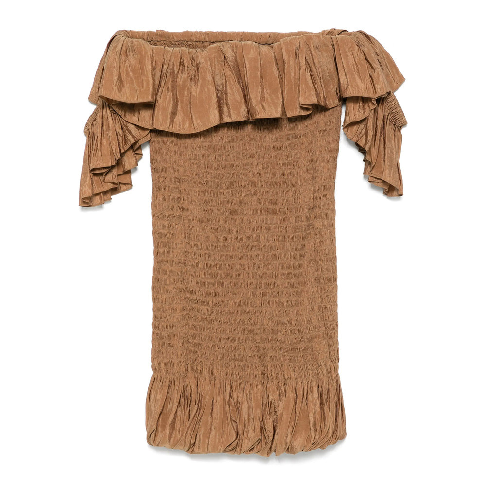 Saint Laurent Brown Dresses - Day Dresses Women - 2
