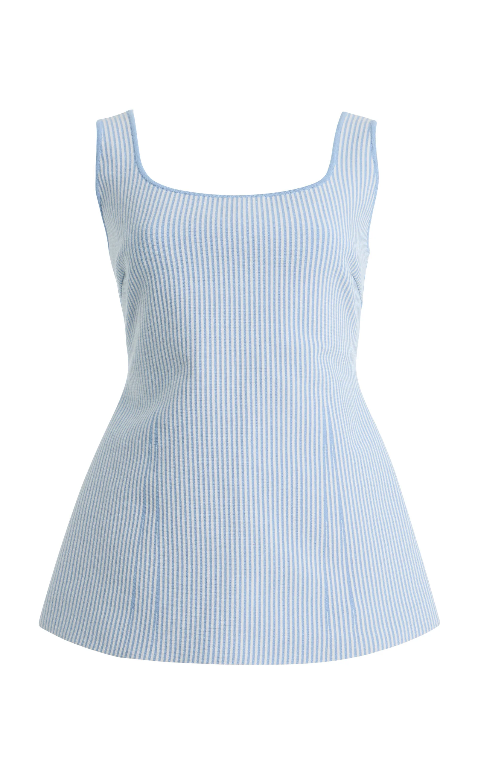 Exclusive Inna Seersucker Top stripe - 1
