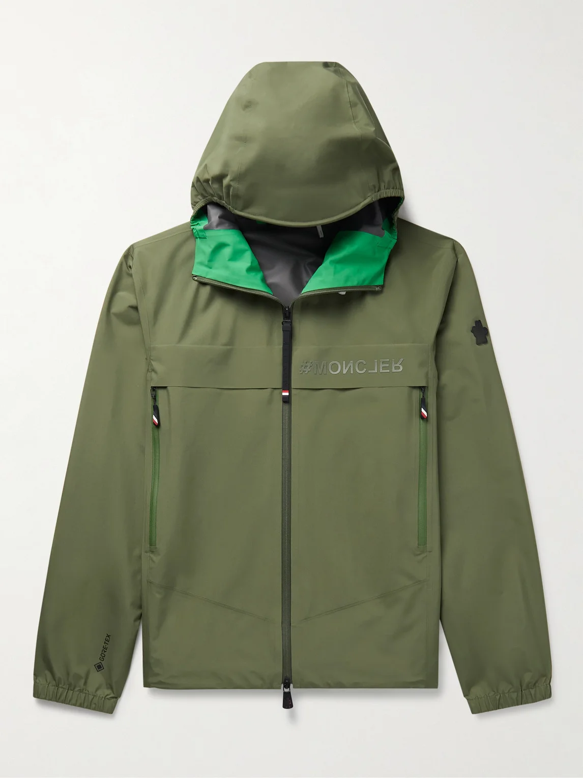 Shipton Logo-Appliquéd Shell Hooded Jacket - 1