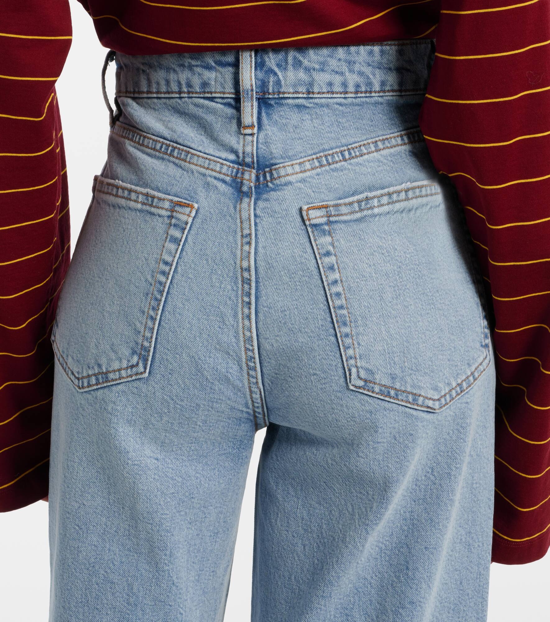 The Wide high-rise wide-leg jeans - 6