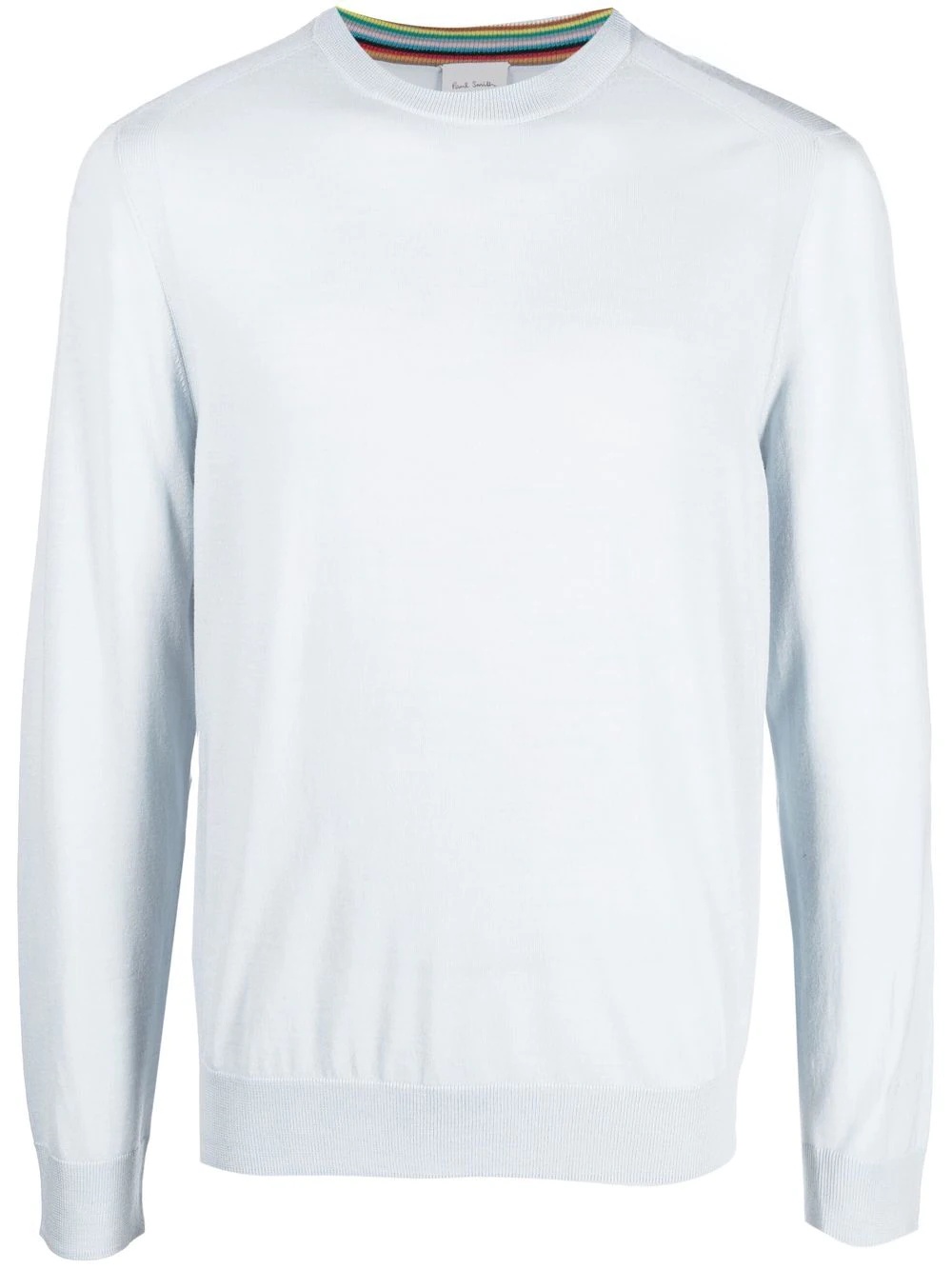 crew-neck long-sleeve jumper - 1