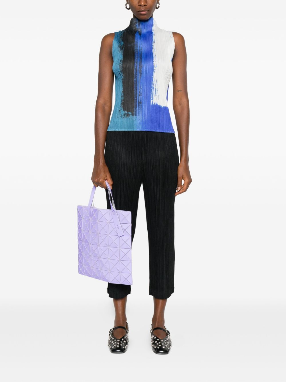 plissé elasticated trousers - 2