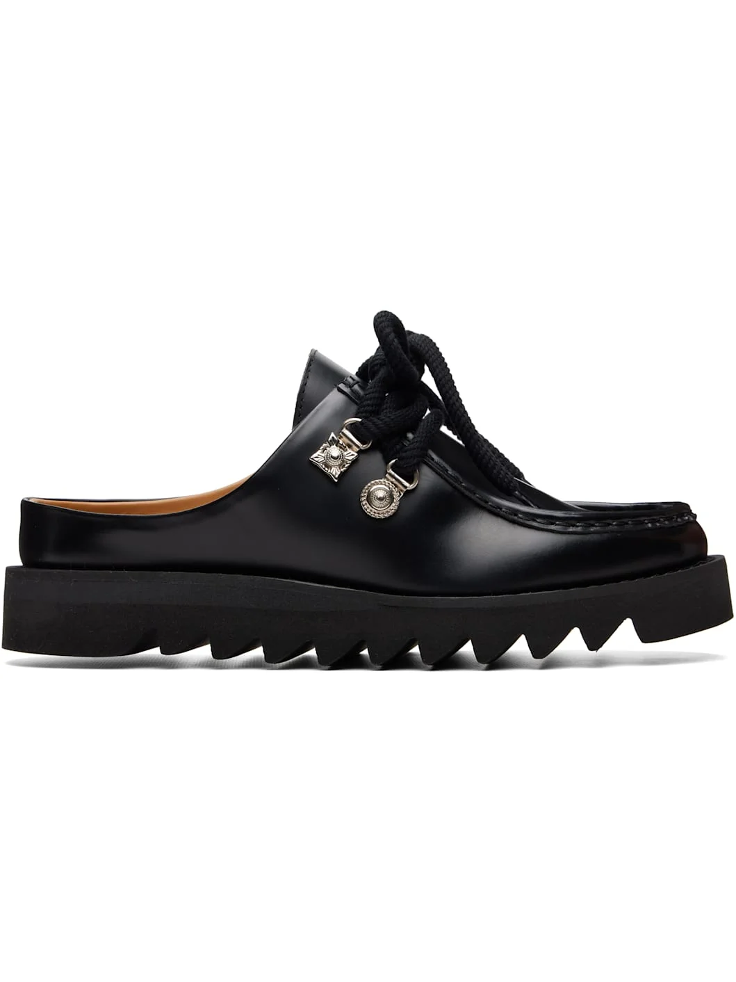Black AJ1527 Slip-on Loafers - 1