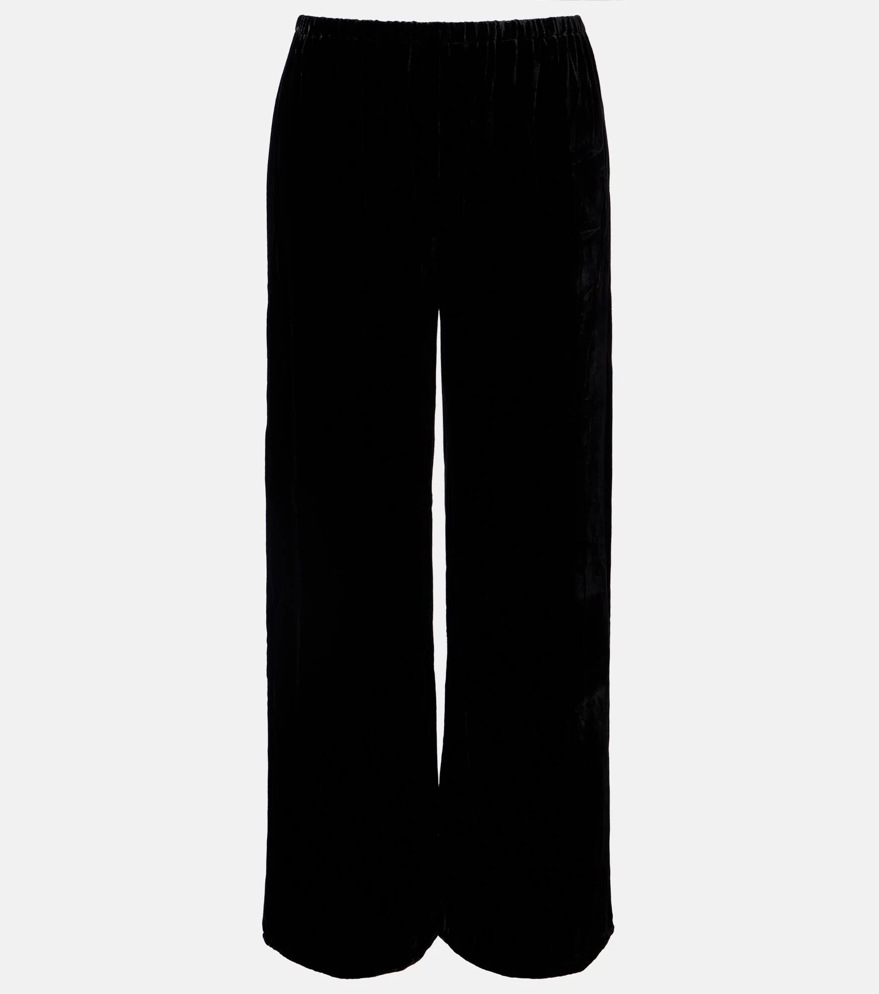 Austin velvet wide-leg pants - 1