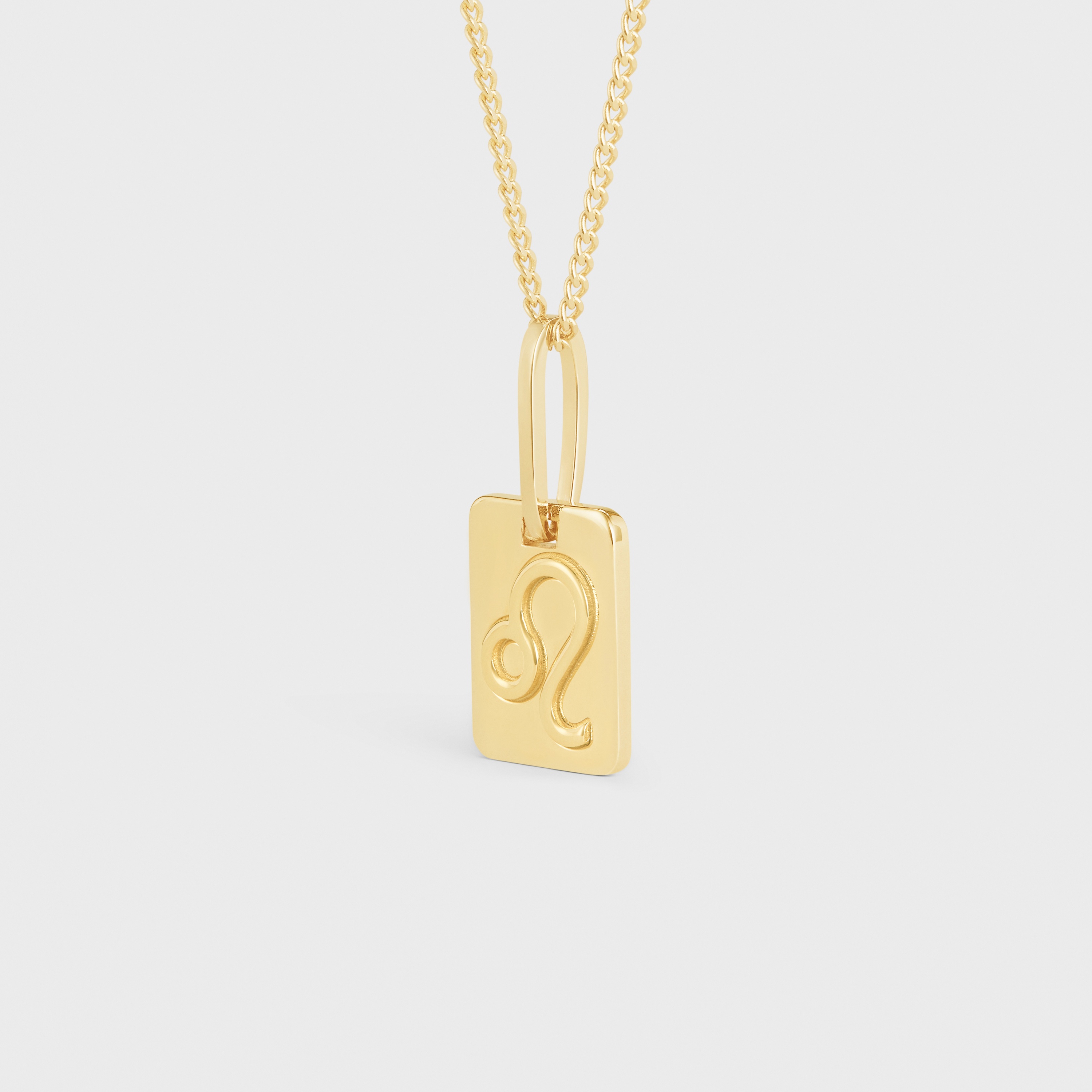Celine Astrologie Leo Necklace in Brass with Gold Finish - 1