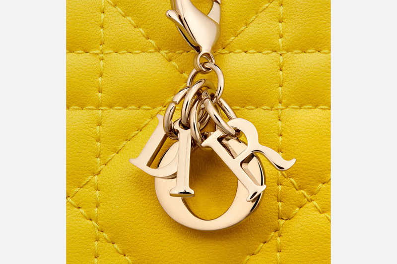 Small Lady Dior Voyageur Coin Purse 5