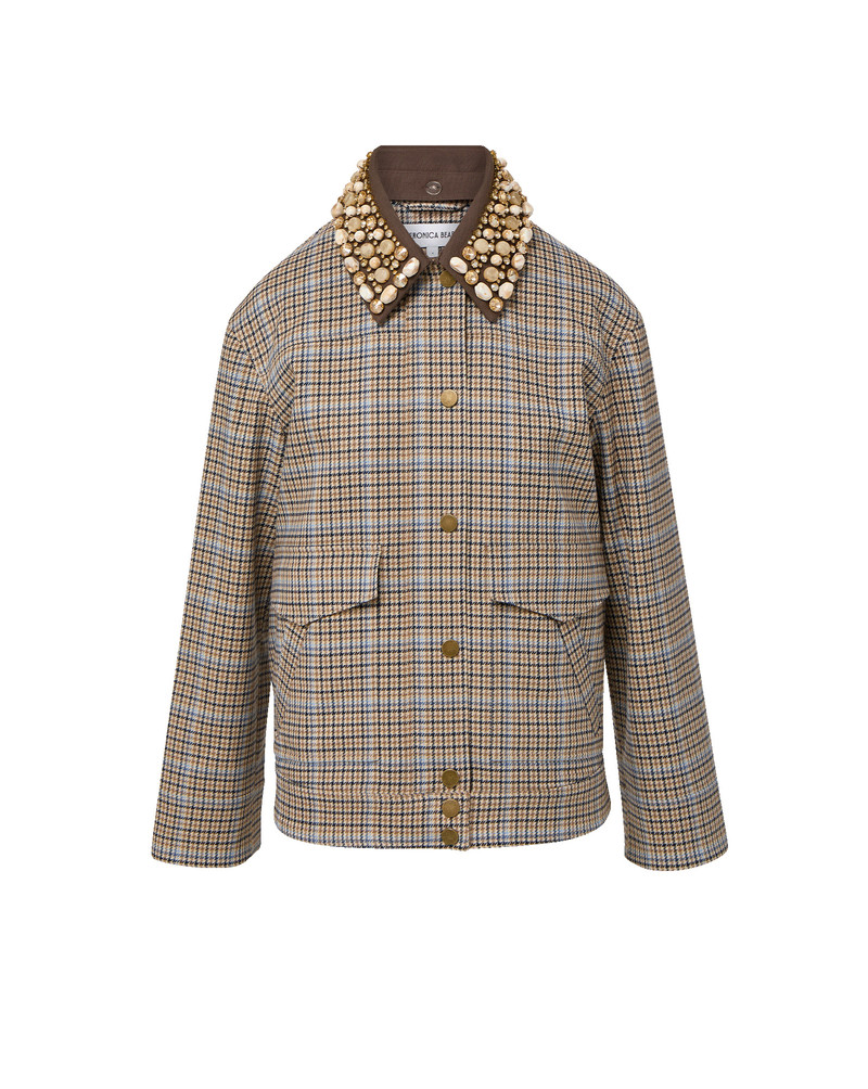 KASPER PLAID JACKET 1