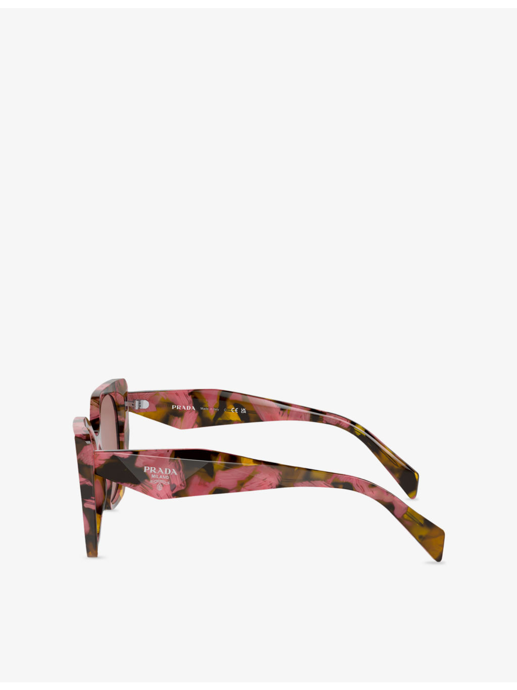 PR 19ZS Tortoiseshell-Pattern Acetate Sunglasses - 3