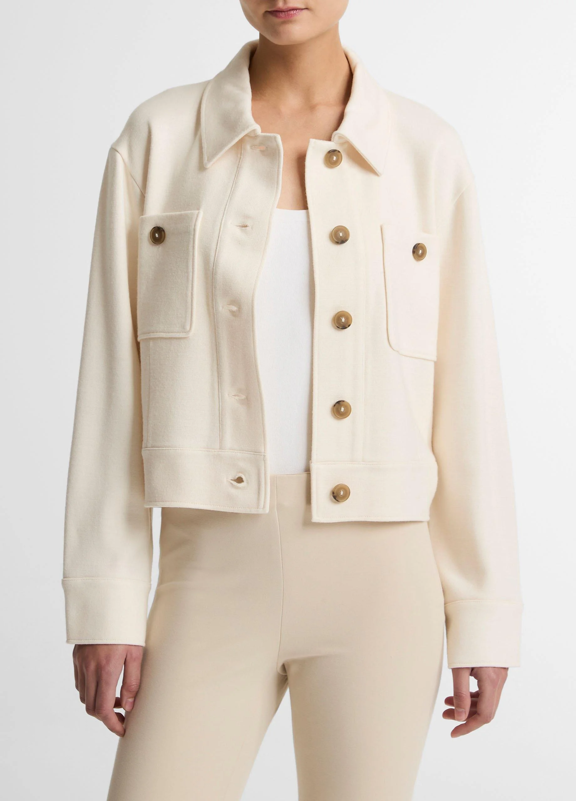 Ponte Knit Jacket - 1