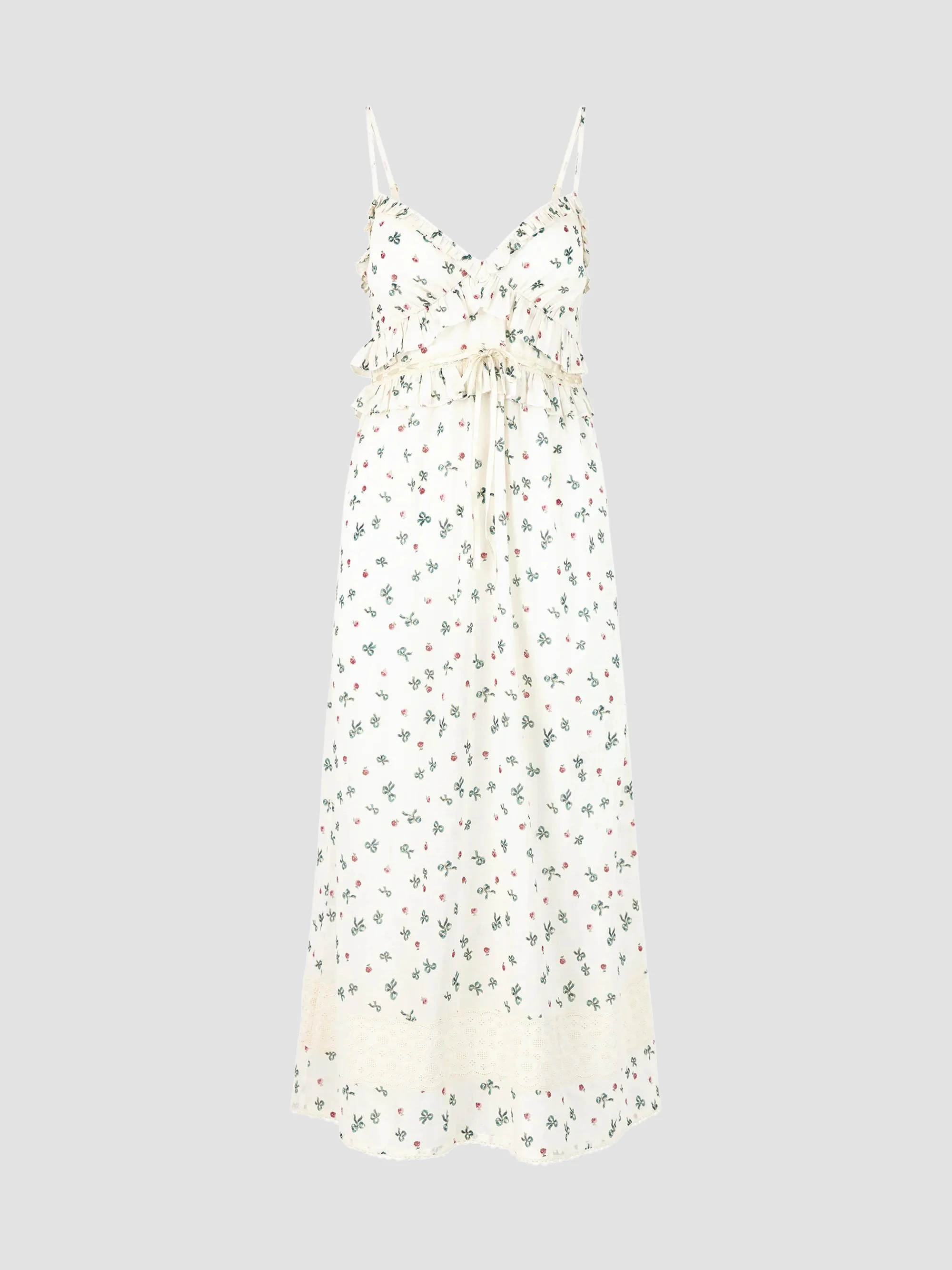 Women's The Rayna Nightgown - Rosie Bow Toss - 1