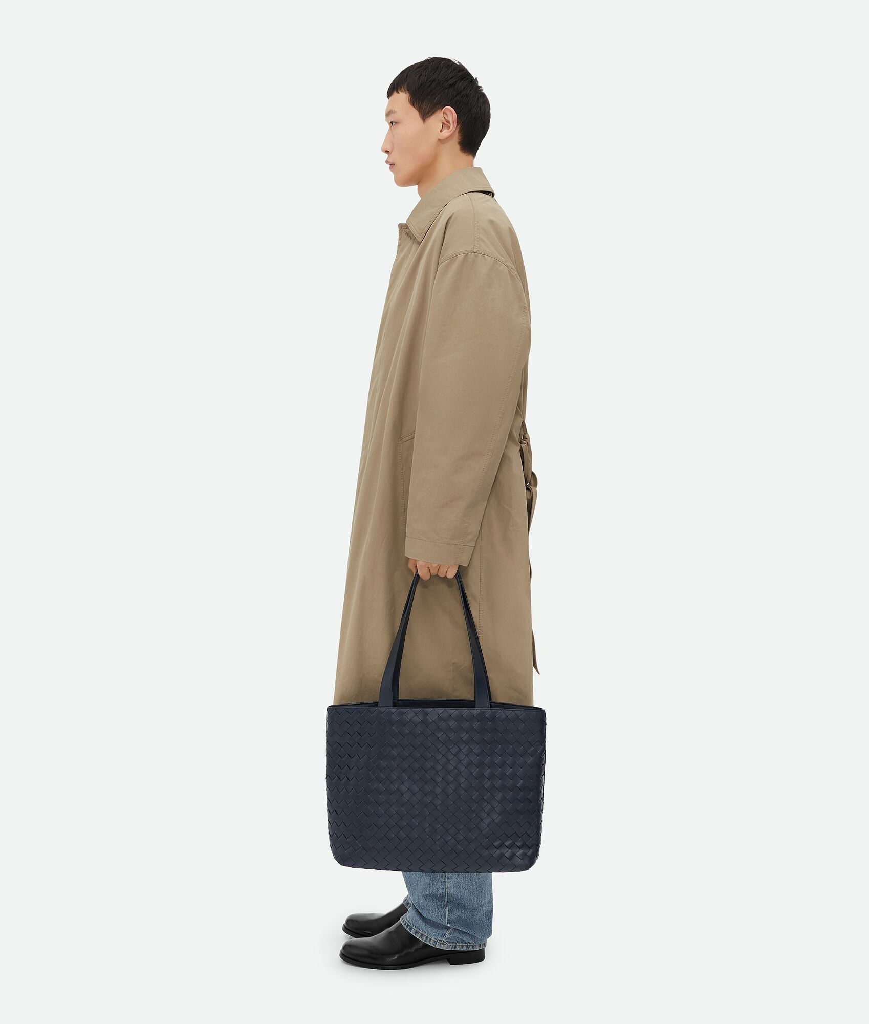 Small Intrecciato Zipped Tote - 2