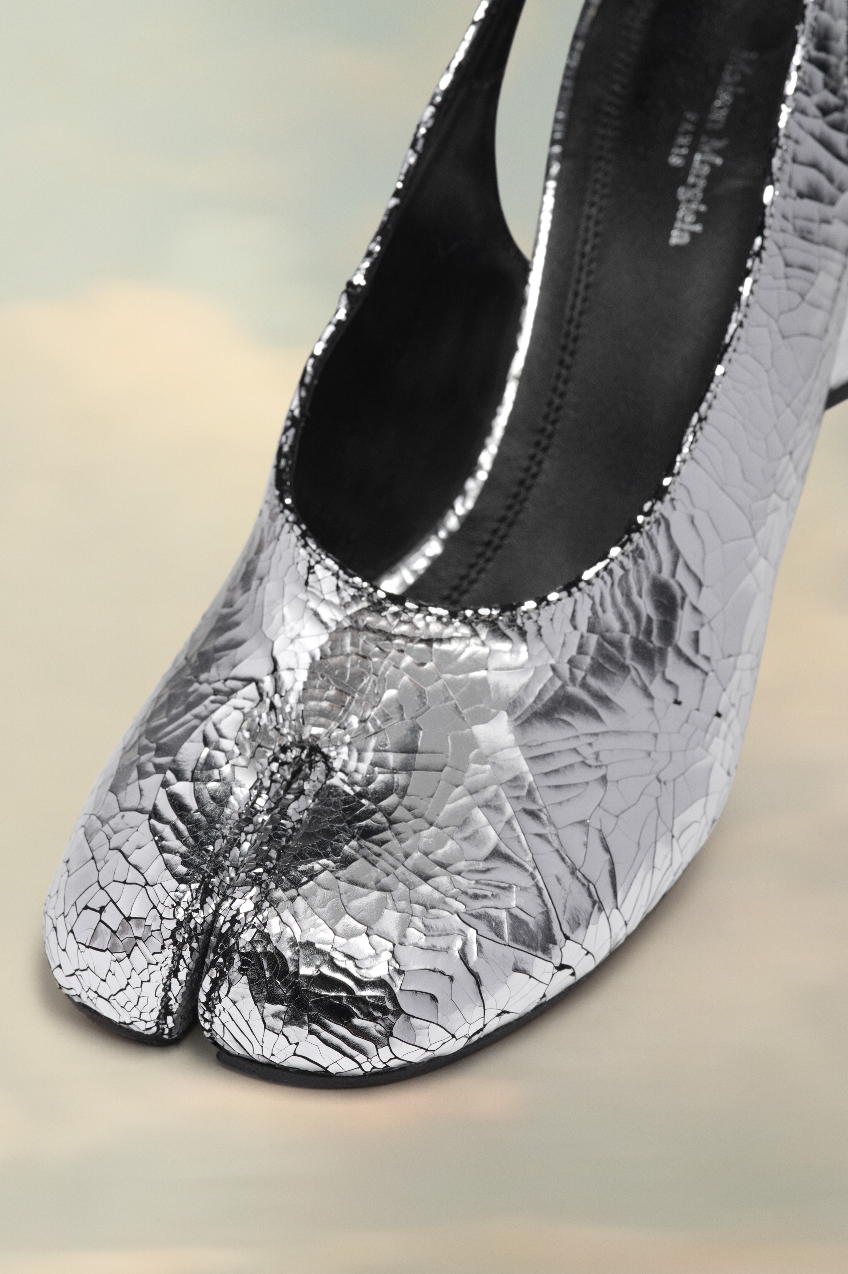 Maison Margiela Tabi Mirror Slingback Shoes | REVERSIBLE