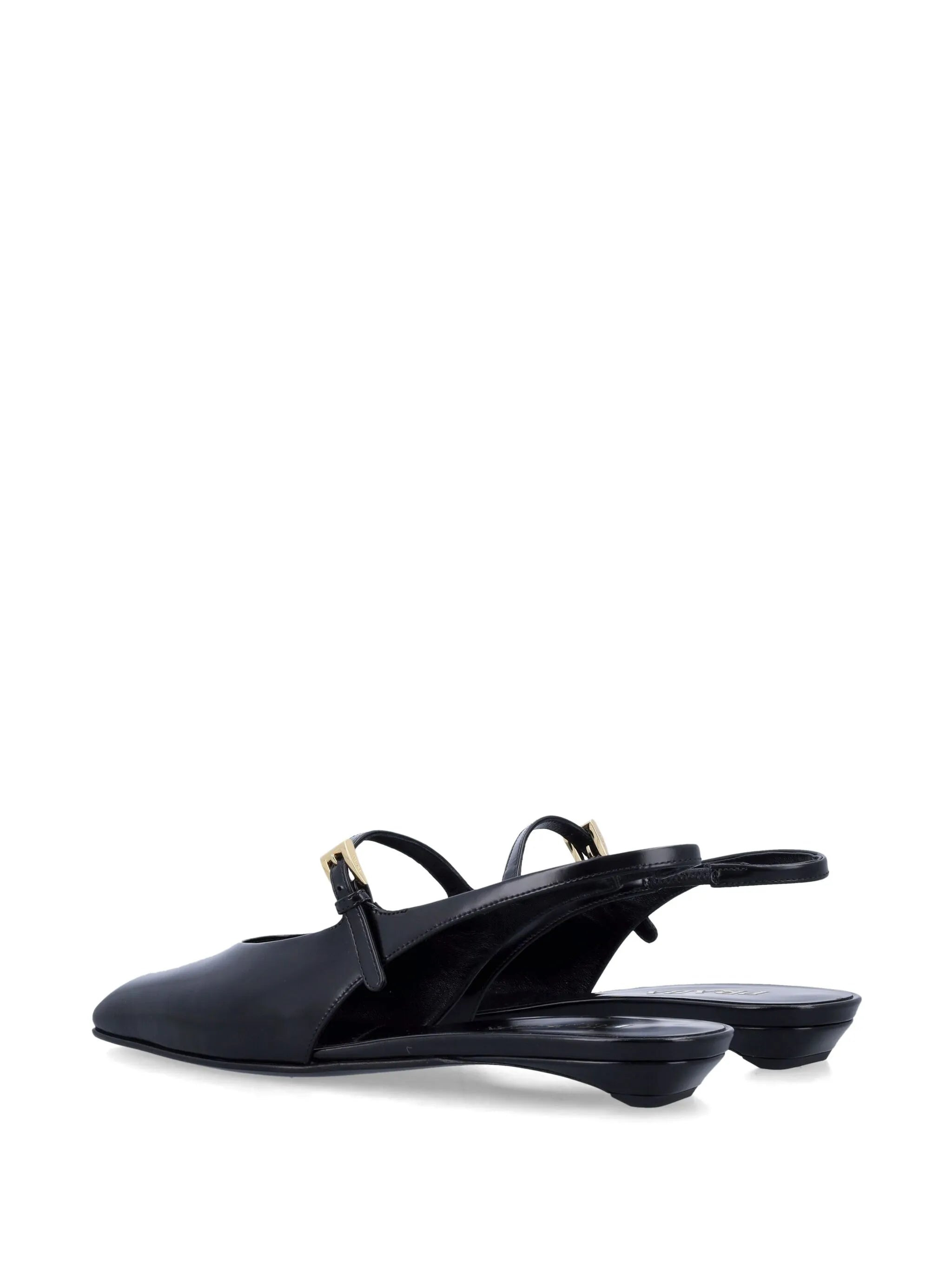 leather slingback ballet flats - 3
