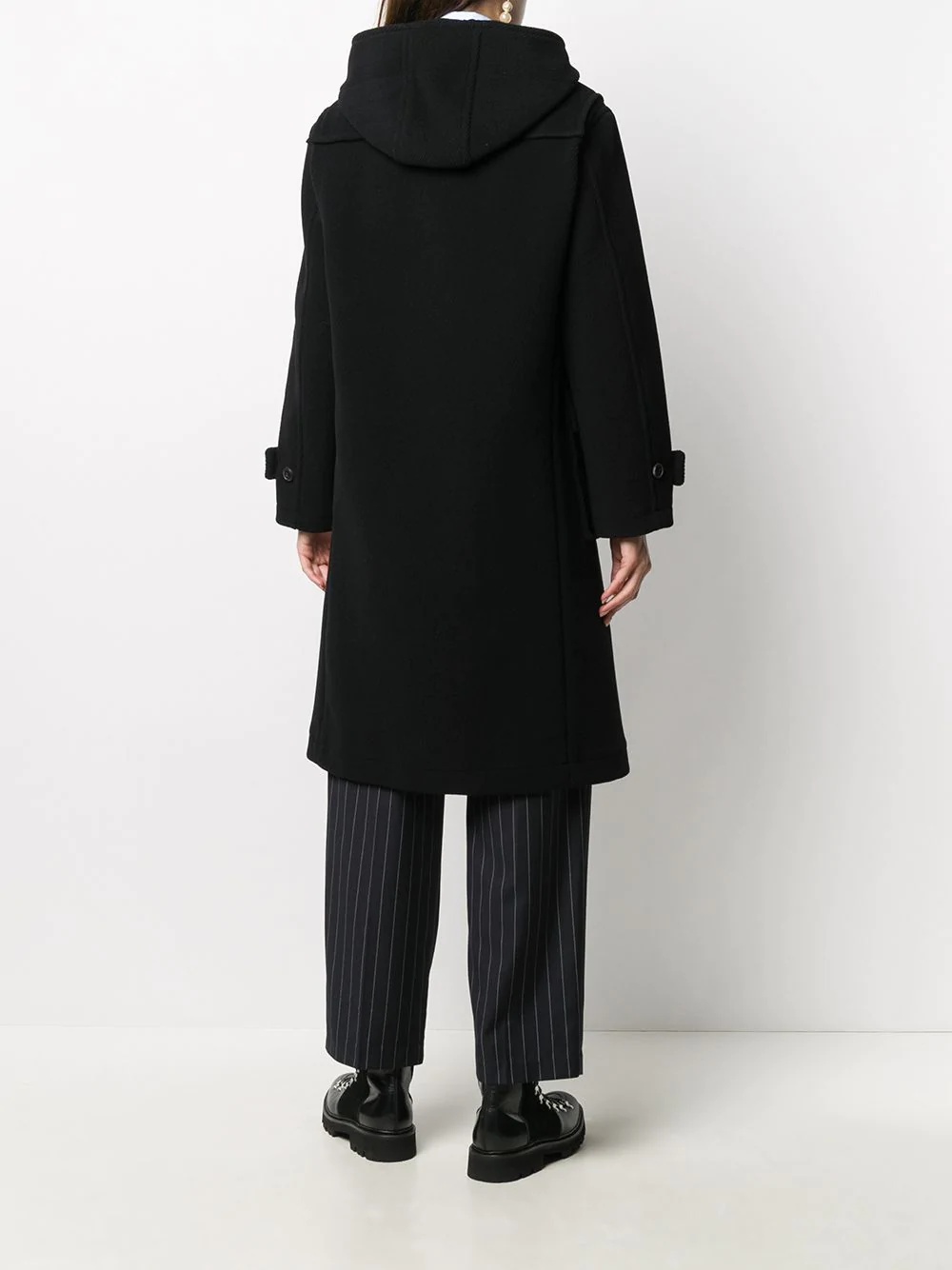 hooded duffle coat - 4