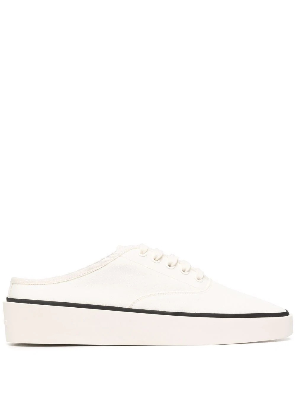 slip-on canvas sneakers - 1