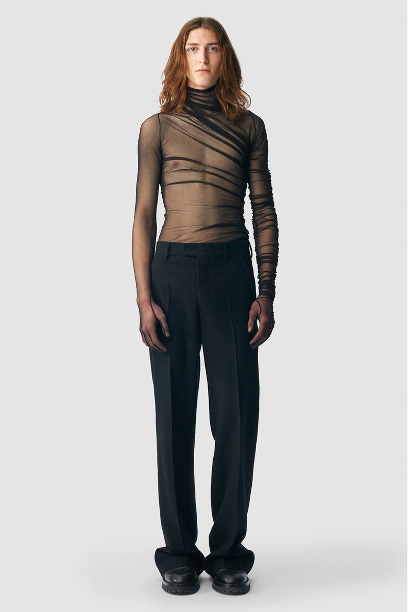 Gaspar Flared Leg Comfort Trousers 4