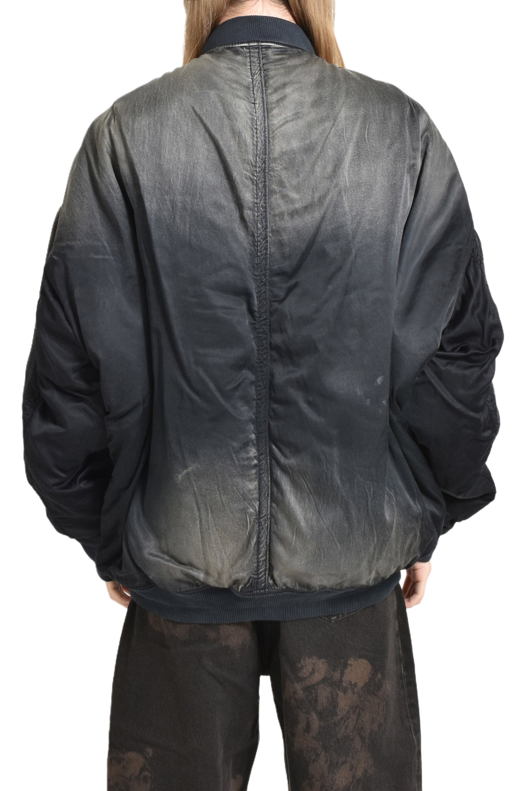 AGED FLIGHT JACKET / BLK - 2