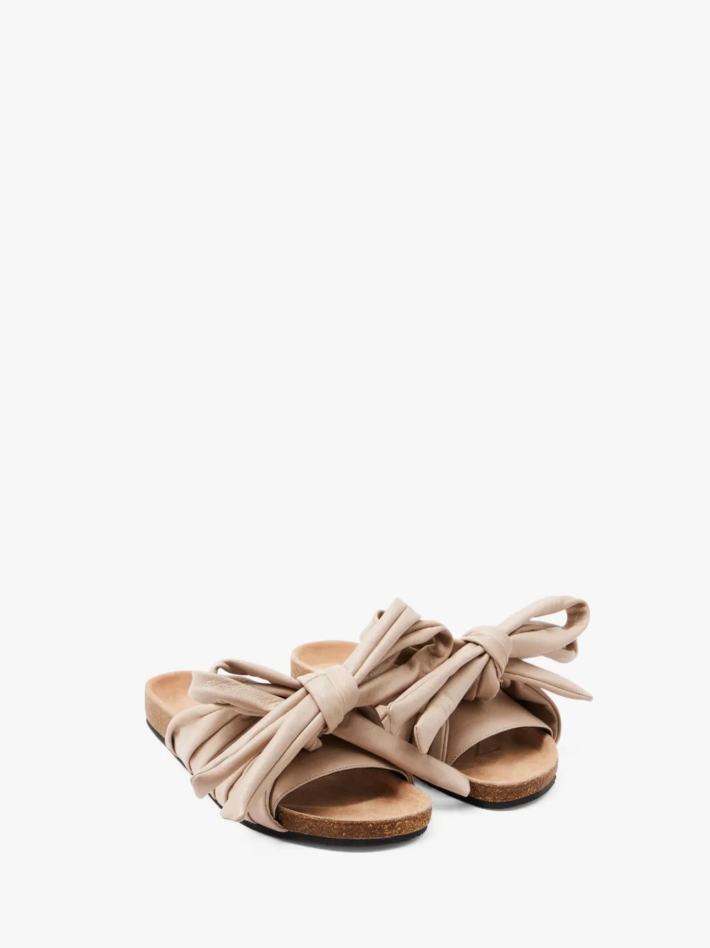 BOW FLAT SANDALS - 2